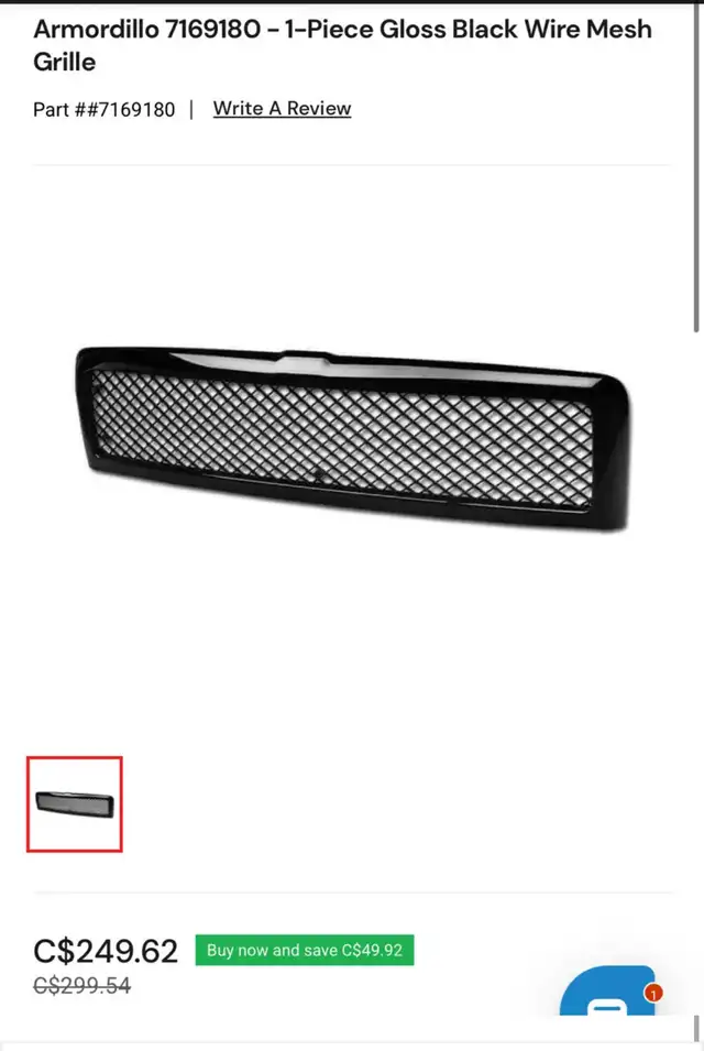 Mesh Front Hood Grille Ram 1500 94-01 in Other in Hamilton - Image 11