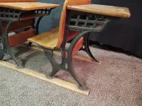 Vintage School Desks