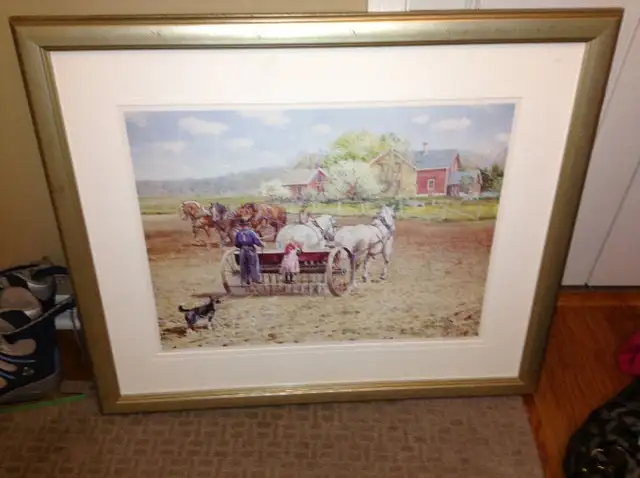 Peter Etril Snyder signed numbered and framed print for sale in Arts & Collectibles in London - Image 2