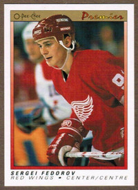 SERGEI FEDOROV … 90-91 OPC Premier ROOKIE … RAW + KSA, BGS, PSA