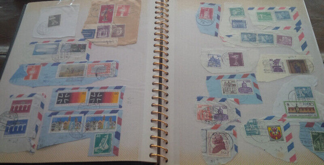 500+ Int'l & Cdn Stamps in Photo Album, See Listing in Arts & Collectibles in Stratford - Image 2