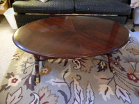 Stylish Oval Living Room Coffee Table