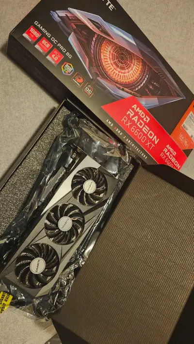 AMD Rx6600xt 8GB GPU, View more