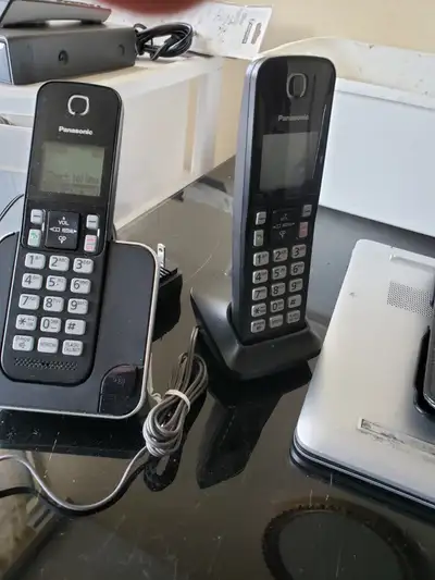 PANASONIC CORDLESS PHONES IN EXC.COND, View more