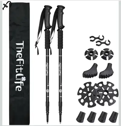 TheFitLife Trekking Poles - Set of 2, View more