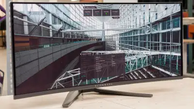 Dell Alienware AW3423DWF QD-Oled 34 inch Ultrawide Monitor, View more