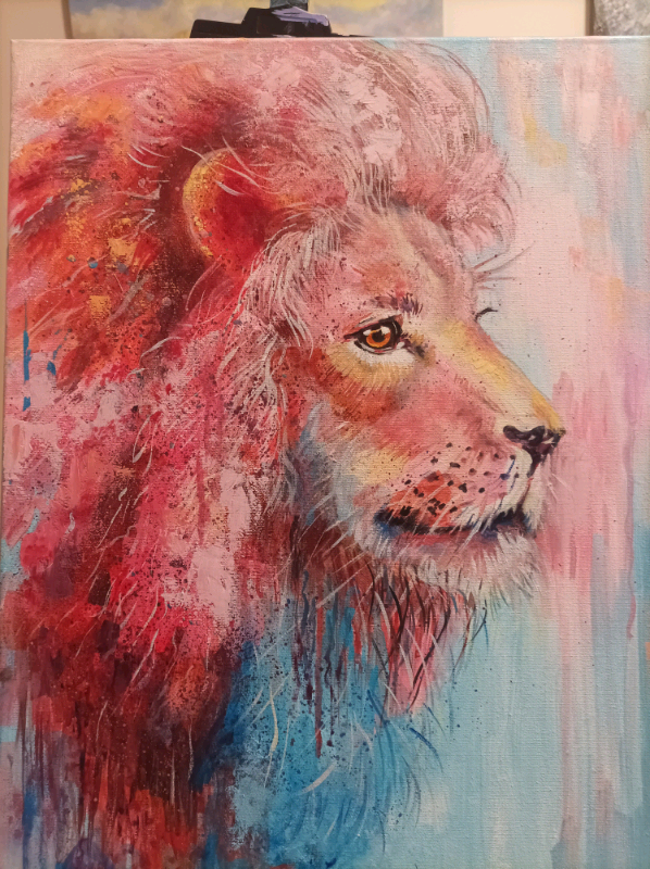 Original oil painting 20 by 16 " in Arts & Collectibles in City of Toronto - Image 5