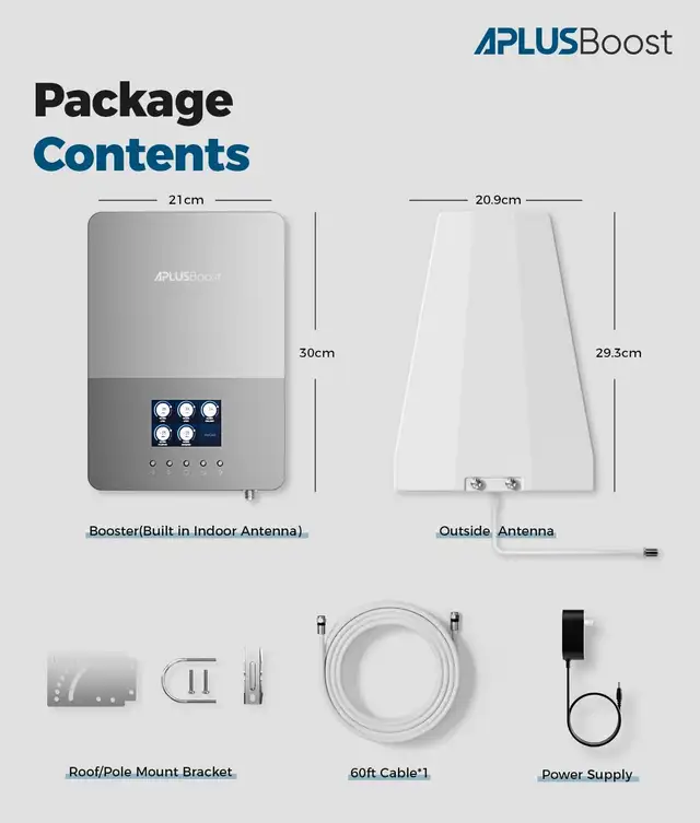 Cell Phone Booster for House & Cottage, Boosts 3G 4G LTE 5G for in General Electronics in Oshawa / Durham Region - Image 9