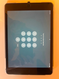 iPad Mini 4 128GB Space Gray Cellular MK762CLA, 72% Battery