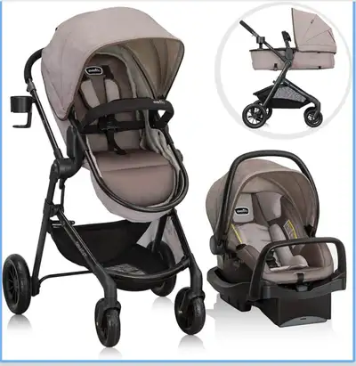 Evenflo Pivot Infant Car Seat with Stroller, View more