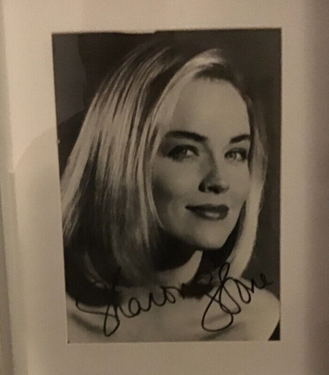 Sharon Stone Autographed 5x7 Photo in Arts & Collectibles in City of Toronto