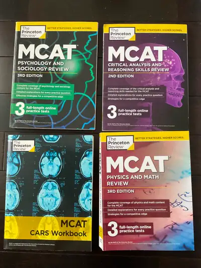 MCAT books, View more