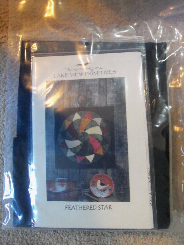 Wool kit by Lakeview Primitives - Feathered Star in Hobbies & Crafts in Belleville