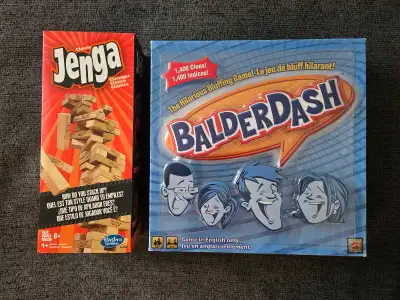 NEW games - Jenga and Balderdash, View more