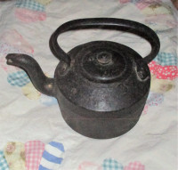 Vintage Cast Iron Kettle J&J SIDDONS. No.1 Westbromwich 4pints