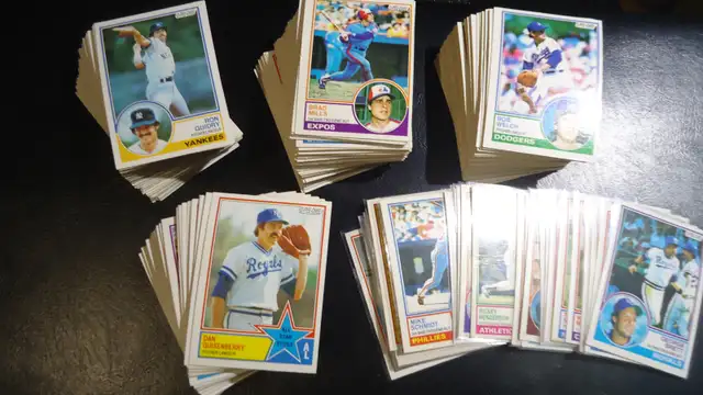 1983 opc baseball card near set  388 out of 396 in Arts & Collectibles in Gatineau - Image 2