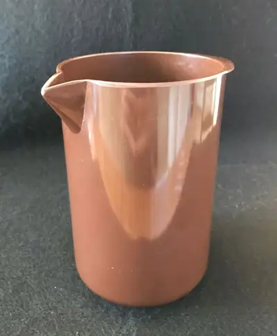 Vintage MCM ROSTI Mepal Denmark Brown Pitcher / Utensil Holder, View more