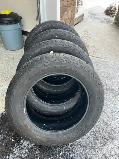 Tires still have a lot of running left in them
