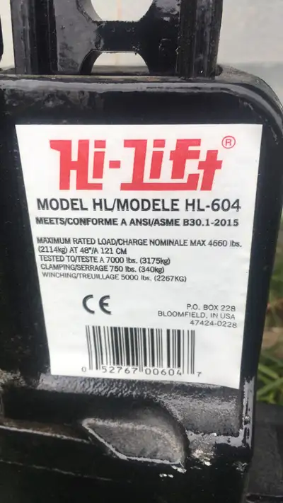 New 48” lift price is firm
