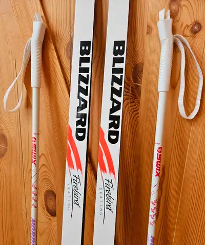 Cross Country Skate Skis and Poles, View more