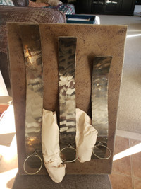 2 NEW METAL HOME ACCENTS FOR SALE! $80 EACH O.B.O