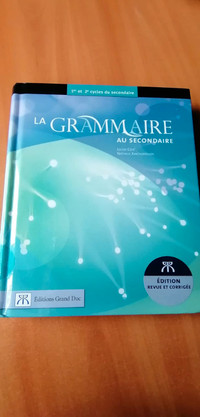 La grammaire au secondaire