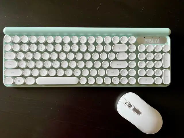 Mosuza wireless keyboard and mouse combo in Mice, Keyboards & Webcams in Cambridge - Image 2