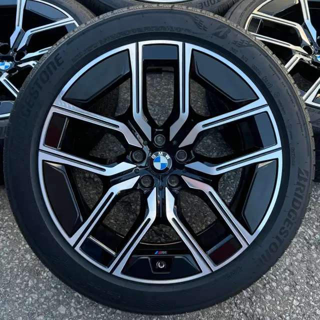 BMW 7 Series - i7 - X3 *OEM* 20 Inch Wheels & Sensors & Tires in Tires & Rims in City of Toronto - Image 3