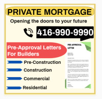 First and Second Private Mortgage !! Private Lender !! Call Now