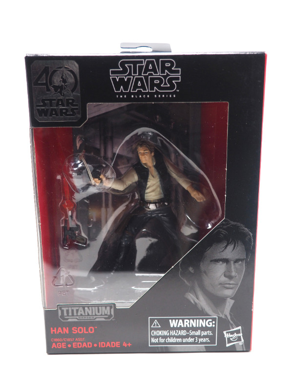 Star Wars Han Solo Black Series, Titanium Series, New In Box in Arts & Collectibles in St. Albert
