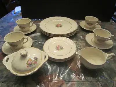 Sovereign Canada, British Empire Made china set for 4, View more