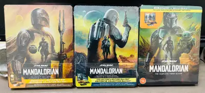 The Mandalorian Season 1 To 3 Steelbook Set(4K Blu Ray + Blu Ray, View more