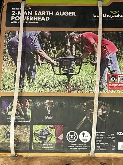 Two man auger , View more