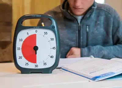 BRAND NEW Time Timer Plus. 60 minutes with Pause button. No box (threw it out by mistake with my rec...
