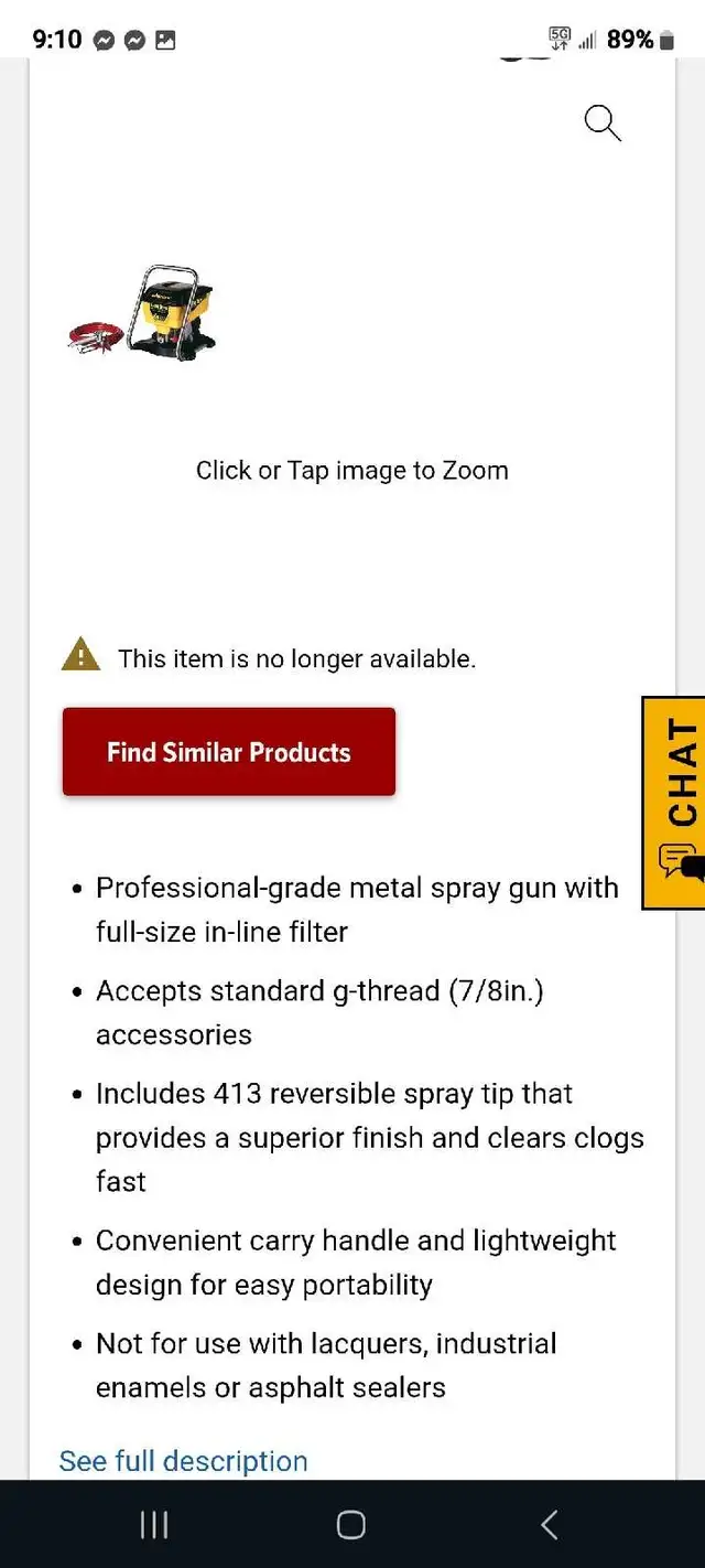 WAGNER PAINT CREW 770 in Painting & Paint Supplies in Hamilton - Image 3