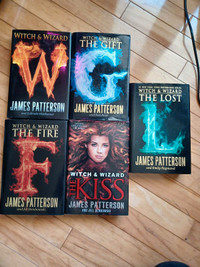 James Patterson Witch & Wizard books. 