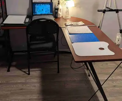 L shaped desk , View more