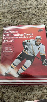 21-22 Tim Hortons hockey master set