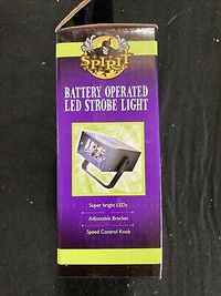 STROBE LIGHT LED BATTERY OPERATED