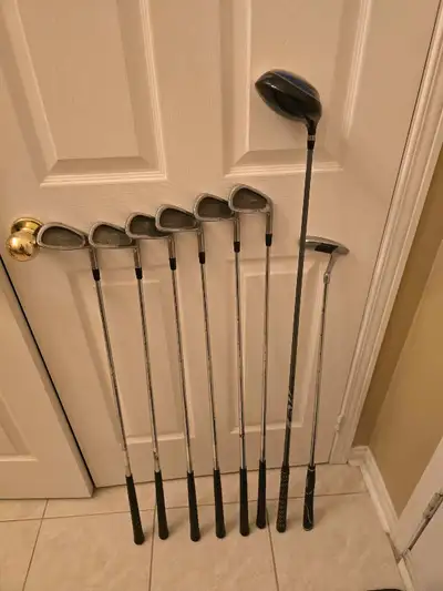 right hand golf set ping driver wilson putter etc, View more