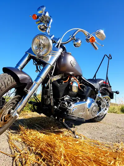 Harley-Davidson Softail Slim FLS. This is a one of a kind bike with over $14K in upgrades. In great...