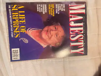 I have six Royal Family books for sale, smoke free home