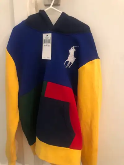 Polo Hoodie - Never Worn - $25.00 - Kids, View more