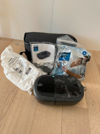 Philips DreamStation 2 CPAP machine, hose, Travel bag and mask