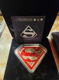 10 oz. Pure Silver Coloured Coin - DC Comics Originals: Superman