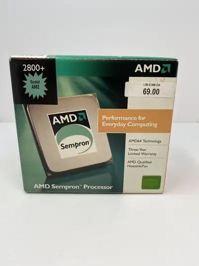 AMD Sempron 2800+ 1.6GHz Processor, View more