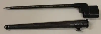 British No 4 Mk II Bayonet & Scabbard. Manufactured by Baird Eng. Co., (N96) from 1942 -1944. Only 1...