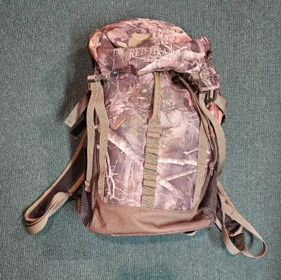 Knapsack, camo-Kanati “RED HEAD”, View more