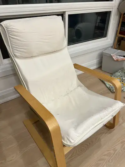 IKEA POÄNG Armchair / Rocking Chair - Heavy Wear, View more