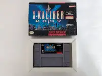 X-Kaliber 2097 pour Super Nintendo (SNES) avec boîte d'origine